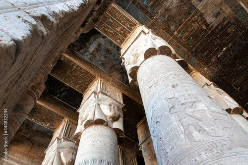 Hathor temple in Dendera Egypt