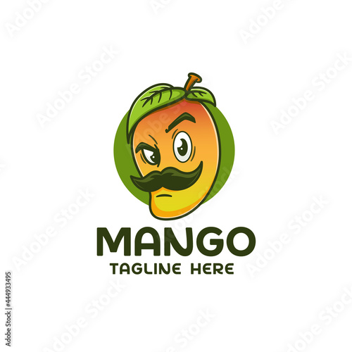 Funky Mango Character Logo