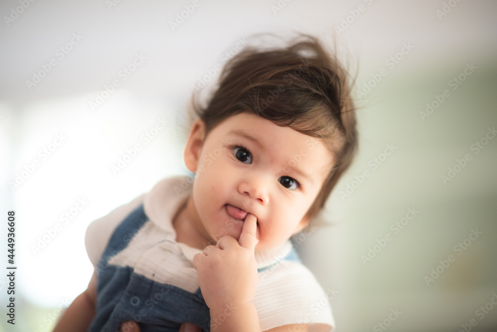 portrait cute little baby children, newborn caucasian infant childhood in happy child care concept, small innocence boy or girl portrait cute little baby children, newborn caucasian infant childhood in happy child care concept, small innocence boy or girl