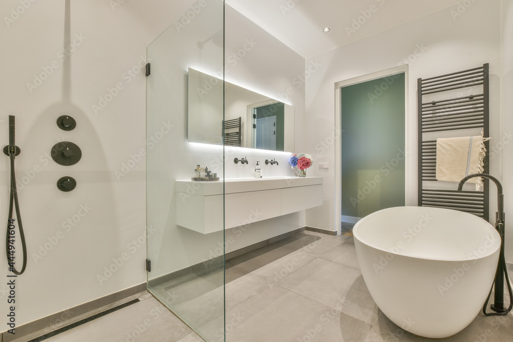 custom made wallpaper toronto digitalElegant bathroom design