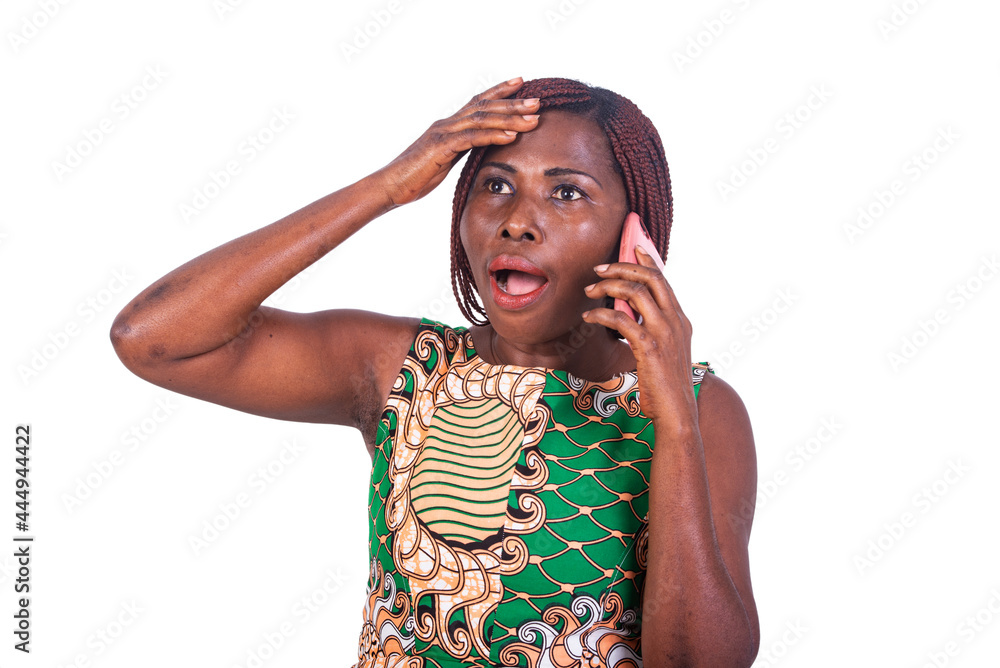 beautiful astonished adult woman talking on mobile phone. beautiful astonished adult woman talking on mobile phone.