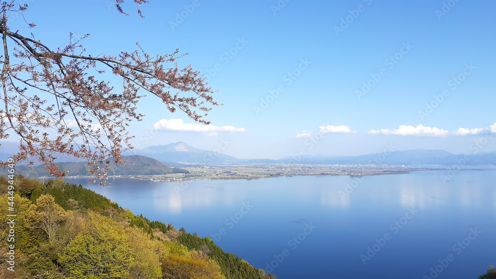 奥琵琶湖パークウェイからの景色