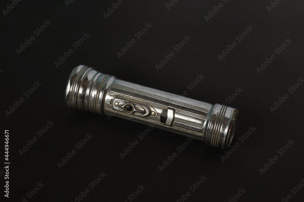 Old indian torch on a dark background Old indian torch on a dark background