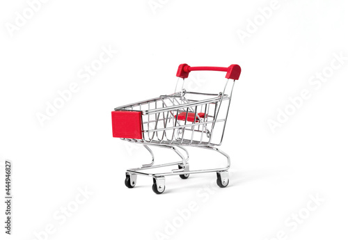 online shopping concept with shopping cart symbol © Warakorn