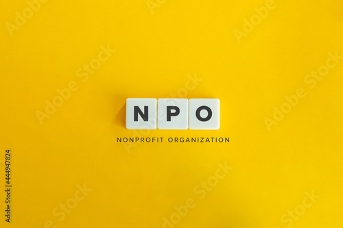 Foto NPO (Non Profit Organisation) banner and concept
