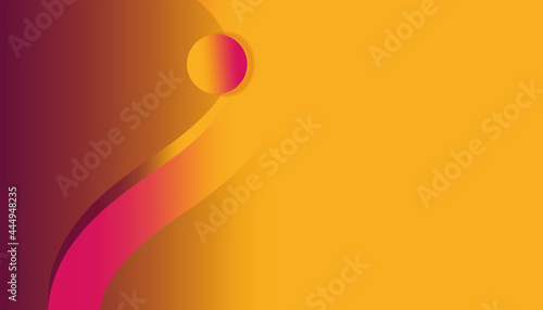 Farbenprächtiger Hintergrund in pink-gelb mit motiv