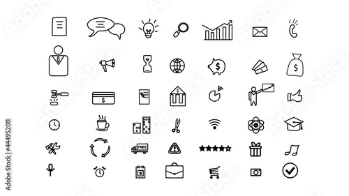 icons set. Business icons for communication.
Non-verbal communication.
Emoji.
Social icons.