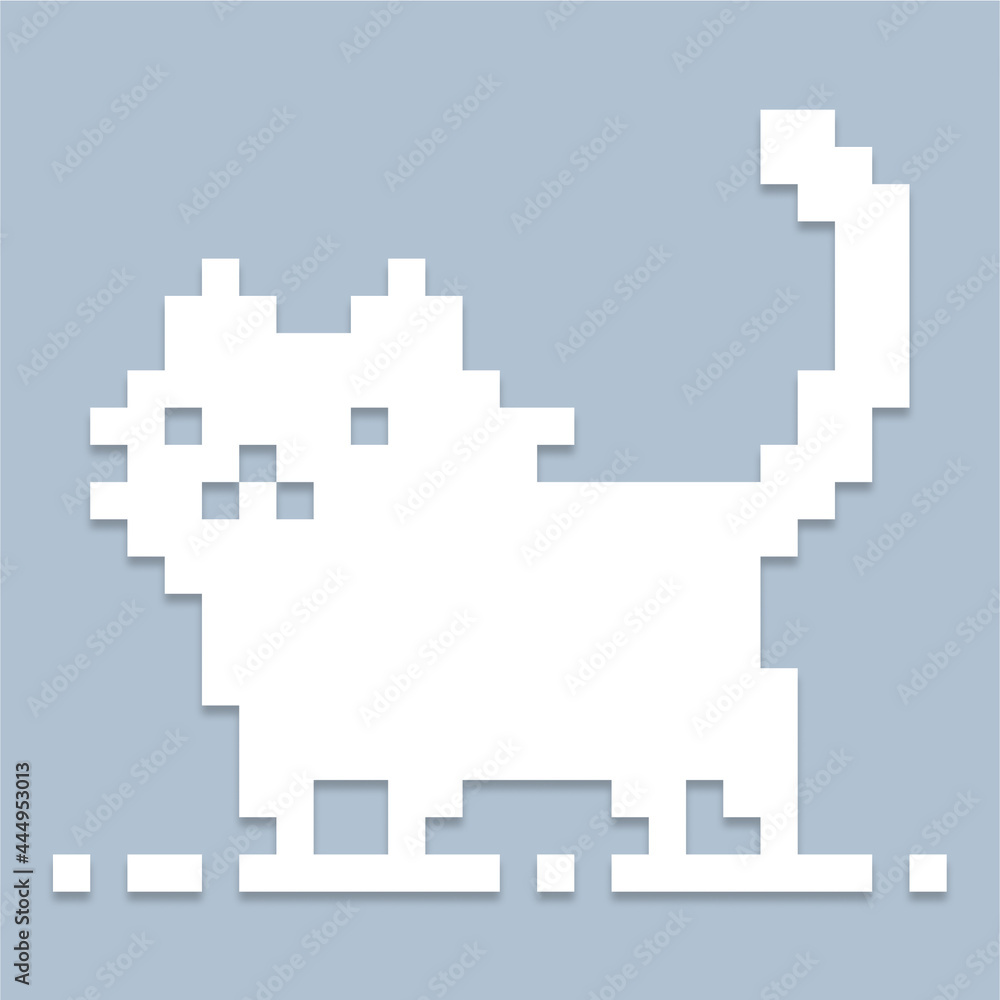 cat pixel art cat pixel art
