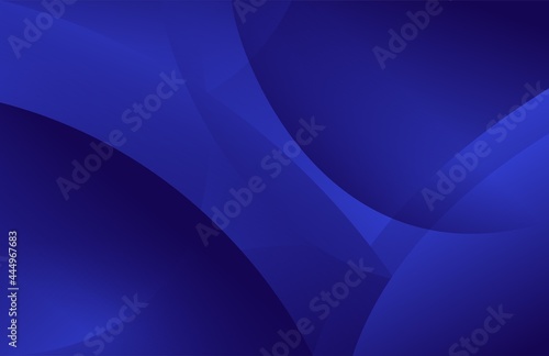 Blue Trendy Smooth Color Abstract Wavy Background