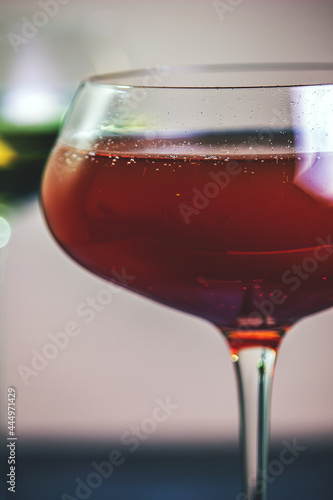Red cocktail