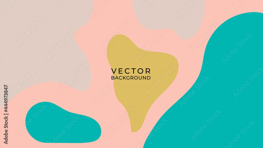 Beautiful pastel social media banner template with minimal abstract organic shapes composition in trendy contemporary collage style. Organic background with floral element, line and blob shapes Beautiful pastel social media banner template with minimal abstract organic shapes composition in trendy contemporary collage style. Organic background with floral element, line and blob shapes