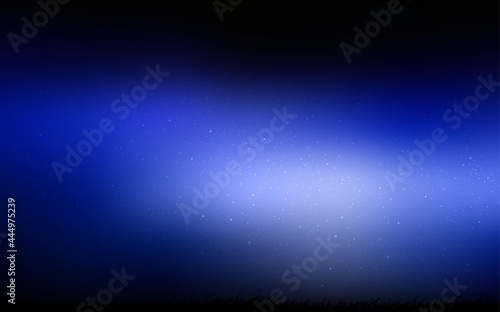 Dark BLUE vector texture with milky way stars.
