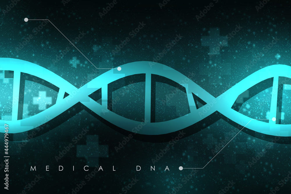 2d render of dna structure, abstract background
2d render of dna structure, abstract background