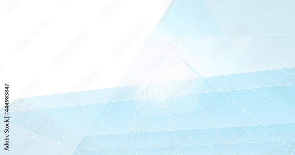 Obraz premium architecture design digital drawing