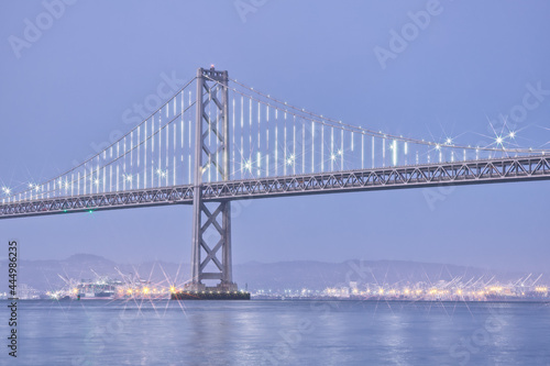 San Francisco Bay Bridge in the Evening © Hanyun