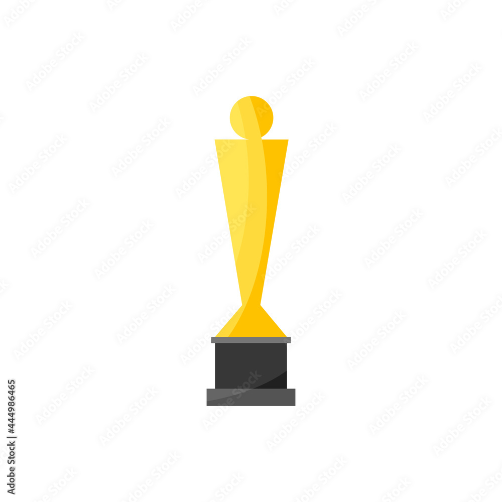 Golden award on a white background. Golden award on a white background.