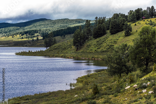 Uzunkel Mountain Lake. Altai