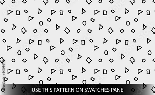 hand scribble pattern Vector Illustration Background For Scrapbook, Flyers, Posters, Web, Greeting Cards. Vector eps CC