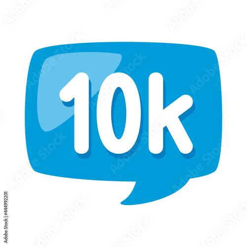 10k followers icon