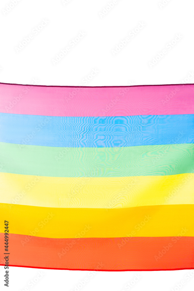 rainbow colors of lgbt flag isolated on white rainbow colors of lgbt flag isolated on white