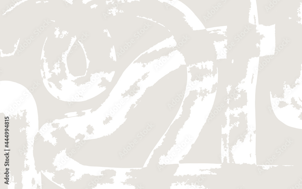 Fototapeta premium Seamless organic grunge pattern. Abstract background with brush strokes. Hand drawn texture. Modern graphic design.