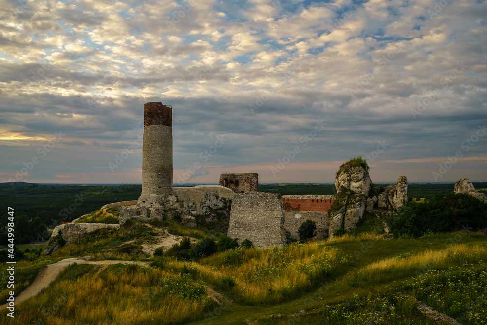 ruins of the castle of st john