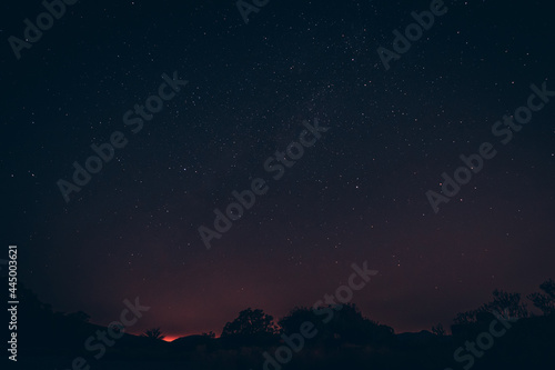 Milky Night Time Sky © Christophe