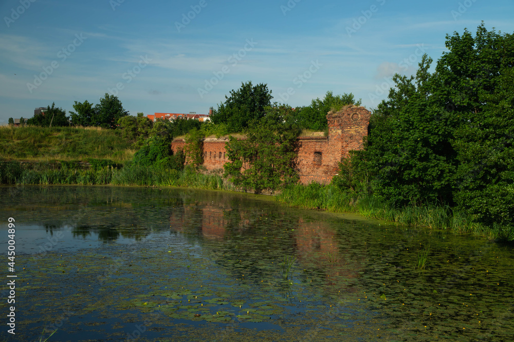 Obraz premium Bison bastion in Gdańsk