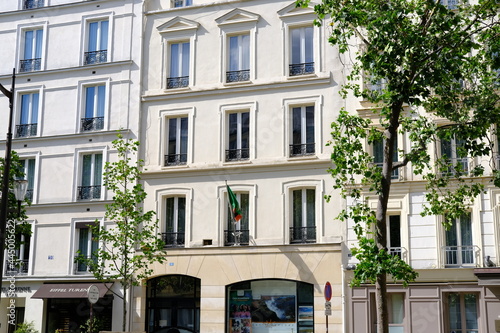 The embassy of Zambia in Paris. The 6th july 2021, France.