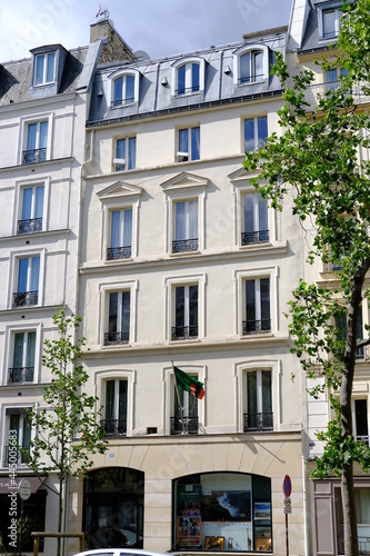 The embassy of Zambia in Paris. The 6th july 2021, France.