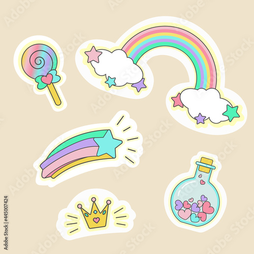 rainbow stickers