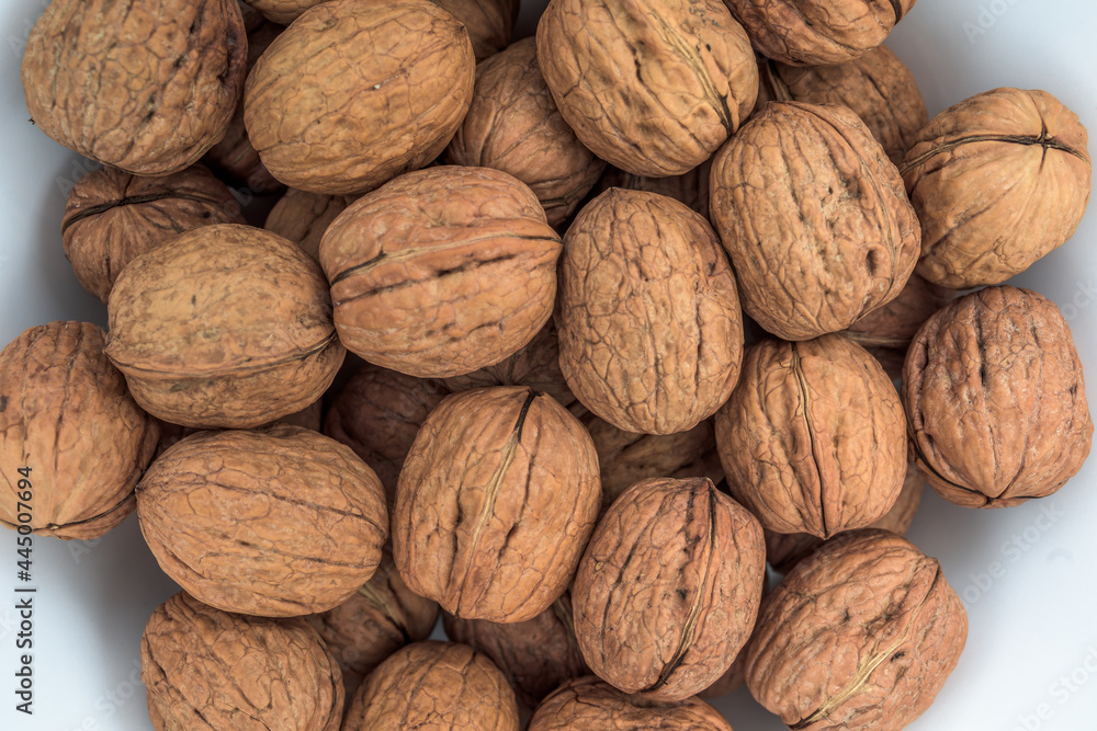 close up of walnuts close up of walnuts