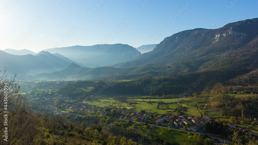 Fototapeta premium Paysage montagneux