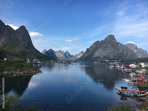 a small town located in the mountains