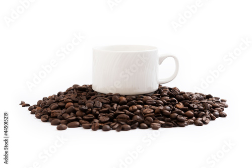 Coffee mug isolated on white background