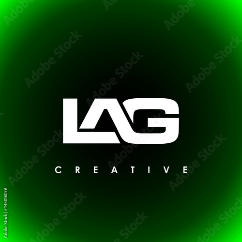 LAG Letter Initial Logo Design Template Vector Illustration