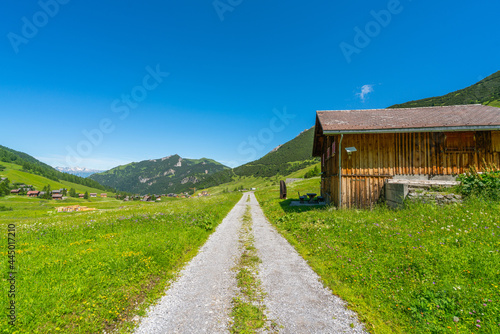 country house in the mountains