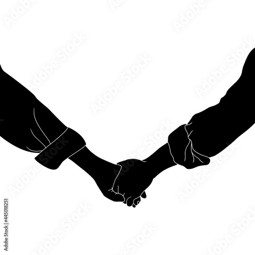 friendship day silhouette (3)