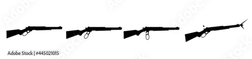 Marlin 1895 SBL Rifle Silhouette Sequence