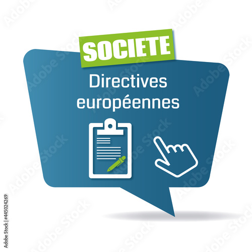 Logo directives européennes.