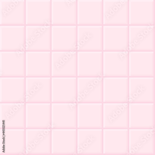 Abstract background pattern. Tiles background. Pink tile's vector texture. 