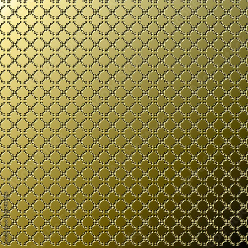 gold grid with gradient