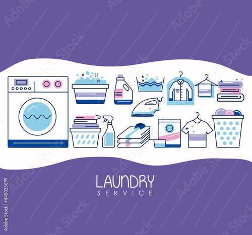 laundry service poster