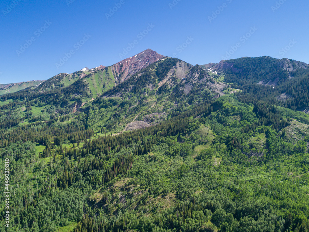 Avery Peak from the Air