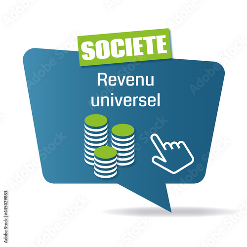 Logo revenu universel.