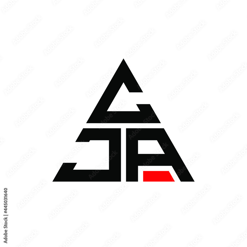 CJA triangle letter logo design with triangle shape. CJA triangle logo design monogram. CJA triangle vector logo template with red color. CJA triangular logo Simple, Elegant, and Luxurious Logo. CJA CJA triangle letter logo design with triangle shape. CJA triangle logo design monogram. CJA triangle vector logo template with red color. CJA triangular logo Simple, Elegant, and Luxurious Logo. CJA