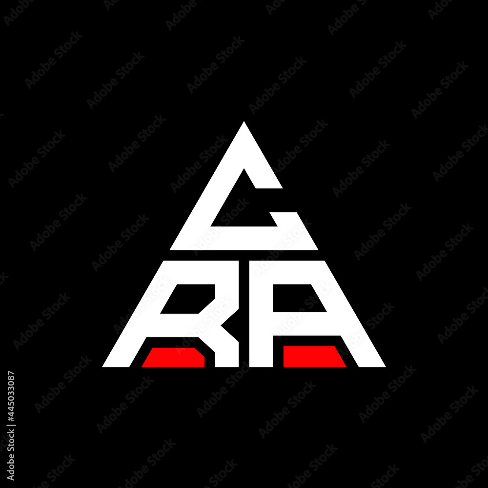 CRA triangle letter logo design with triangle shape. CRA triangle logo design monogram. CRA triangle vector logo template with red color. CRA triangular logo Simple, Elegant, and Luxurious Logo. CRA CRA triangle letter logo design with triangle shape. CRA triangle logo design monogram. CRA triangle vector logo template with red color. CRA triangular logo Simple, Elegant, and Luxurious Logo. CRA