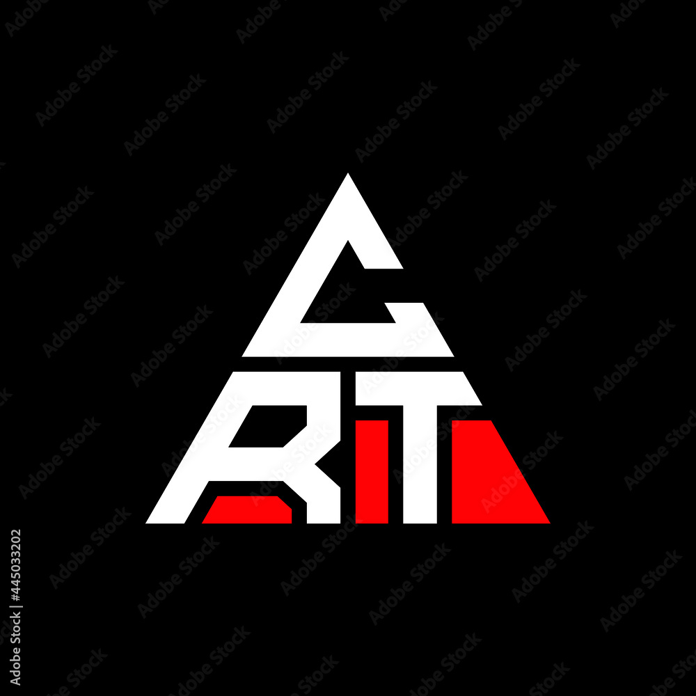 CRT triangle letter logo design with triangle shape. CRT triangle logo design monogram. CRT triangle vector logo template with red color. CRT triangular logo Simple, Elegant, and Luxurious Logo. CRT CRT triangle letter logo design with triangle shape. CRT triangle logo design monogram. CRT triangle vector logo template with red color. CRT triangular logo Simple, Elegant, and Luxurious Logo. CRT