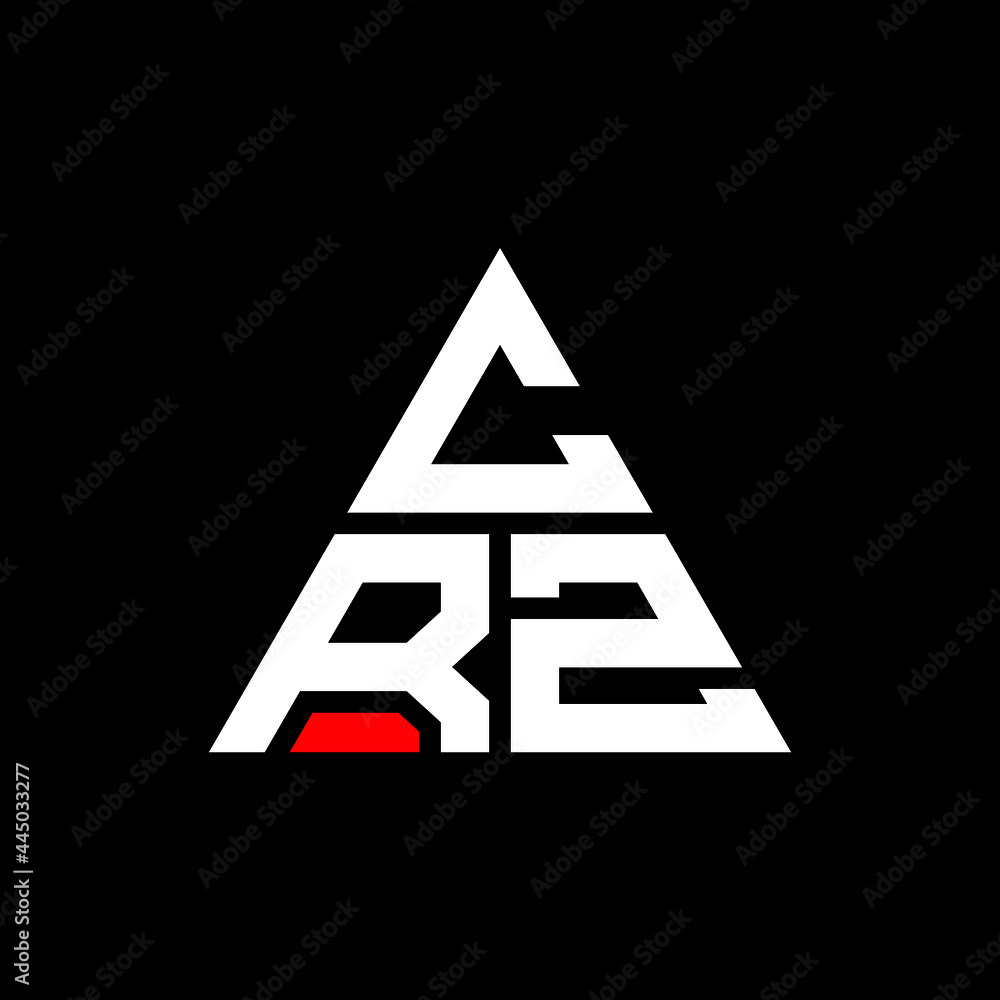 CRZ triangle letter logo design with triangle shape. CRZ triangle logo design monogram. CRZ triangle vector logo template with red color. CRZ triangular logo Simple, Elegant, and Luxurious Logo. CRZ CRZ triangle letter logo design with triangle shape. CRZ triangle logo design monogram. CRZ triangle vector logo template with red color. CRZ triangular logo Simple, Elegant, and Luxurious Logo. CRZ