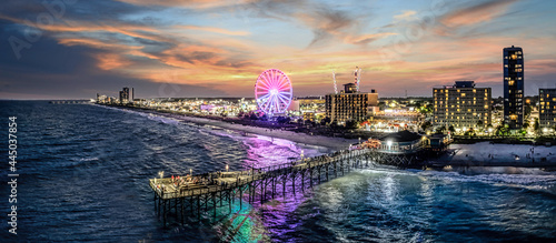 Fotografie Myrtle Beach Boardwalk South Caroline
